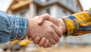 Contractor_shaking_hands_with_an_investor