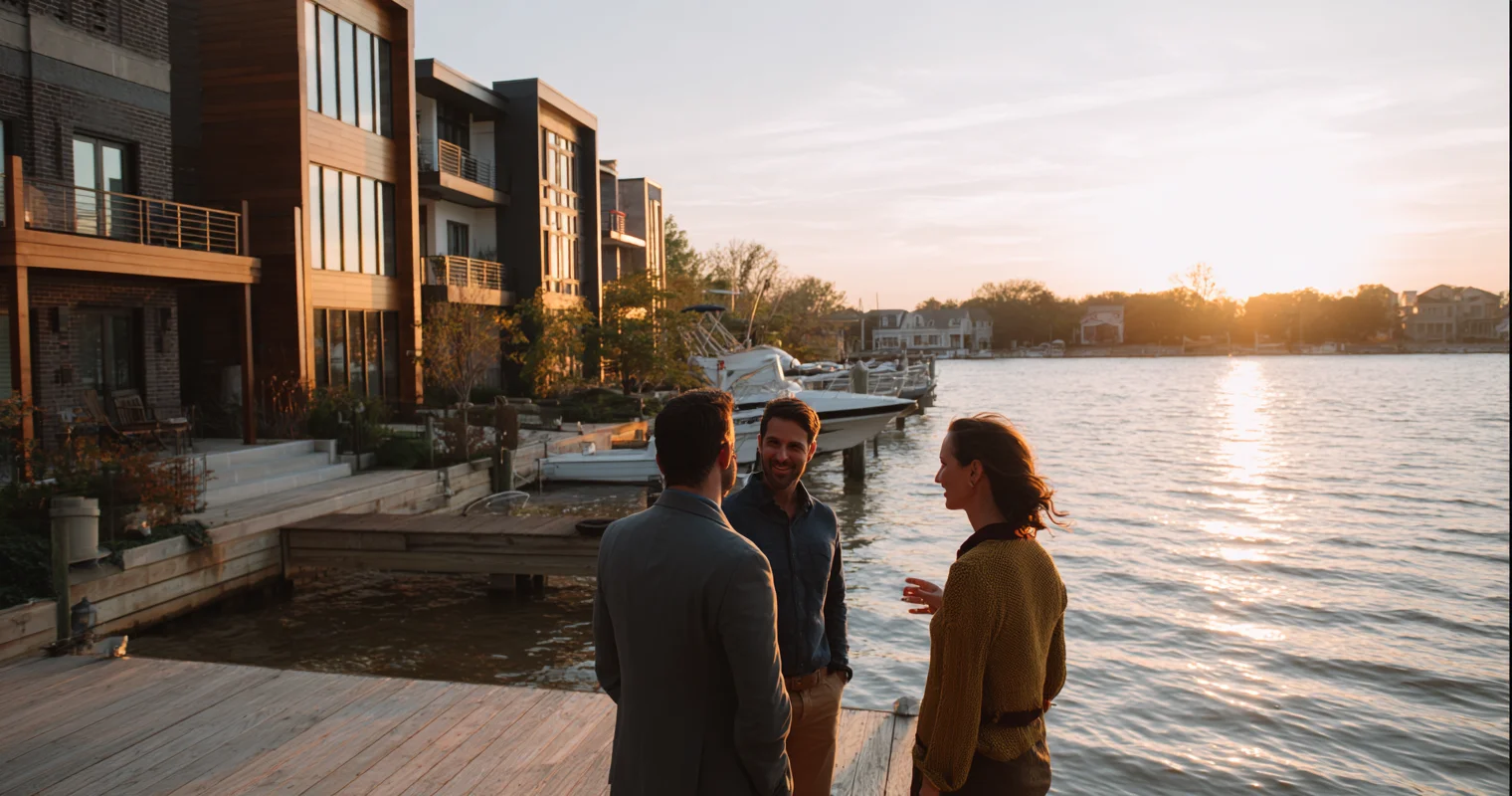 Waterfront discussion About DSCR Loans in Maryland